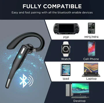 Trucker-headset med to mikrofoner, trådløs Bluetooth 5.1 og støjreduktion | Euroselle