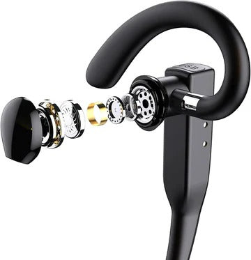 Trucker-headset med to mikrofoner, trådløs Bluetooth 5.1 og støjreduktion | Euroselle