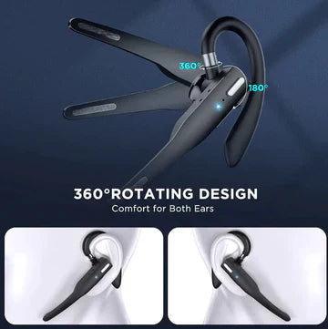 Trucker-headset med to mikrofoner, trådløs Bluetooth 5.1 og støjreduktion | Euroselle