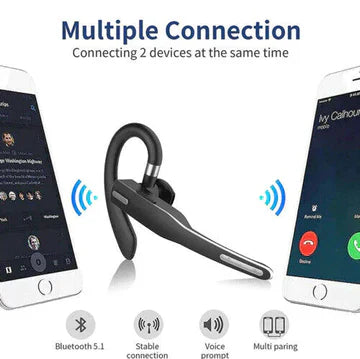 Trucker-headset med to mikrofoner, trådløs Bluetooth 5.1 og støjreduktion | Euroselle