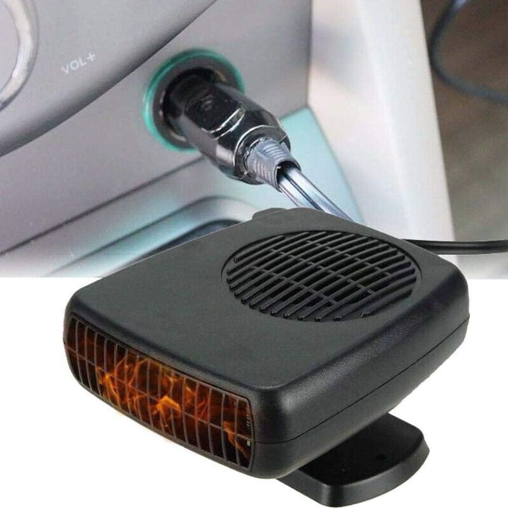 TurboHeat | 12-V-Autoheizung – 150 W/300 W Keramik-Heizlüfter, tragbarer Auto-Entfeuchter und Heizgerät | Euroselle