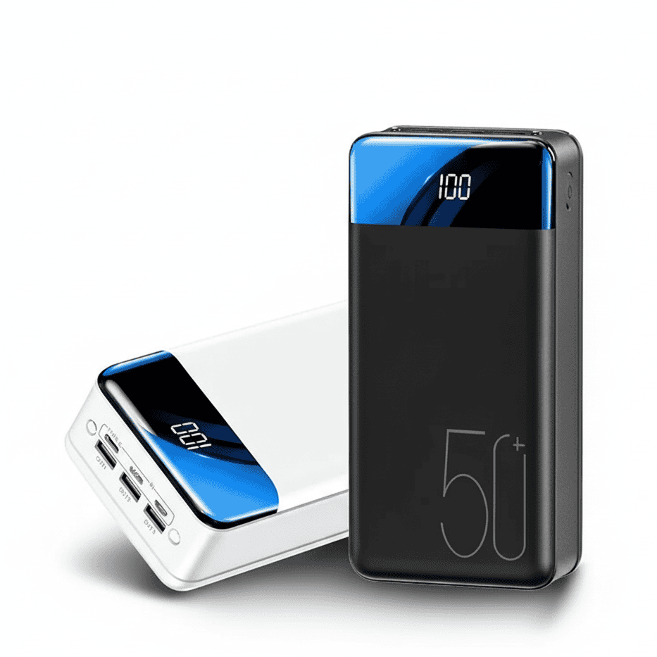 100,000 mAh 超大容量移动电源，提供最大电量和快速充电 | Euroselle