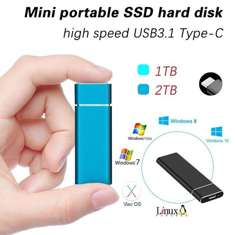 Extern SSD-hårddisk med ultrahög hastighet | Euroselle