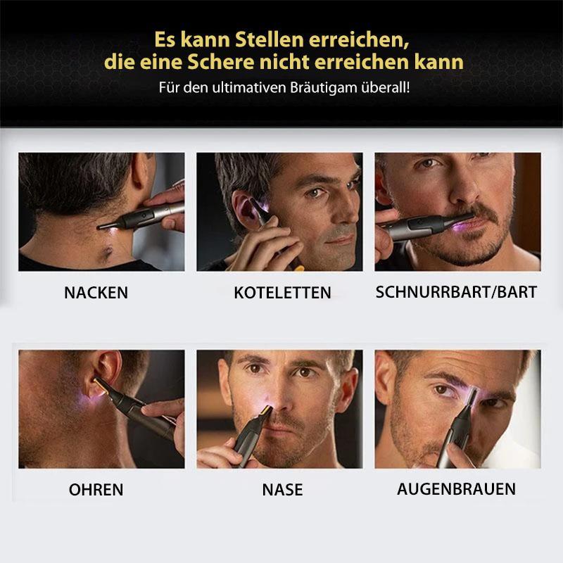 Precíziós szőrtelenítő eszköz | Mikrorezgő pengék | Titánacél | Euroselle