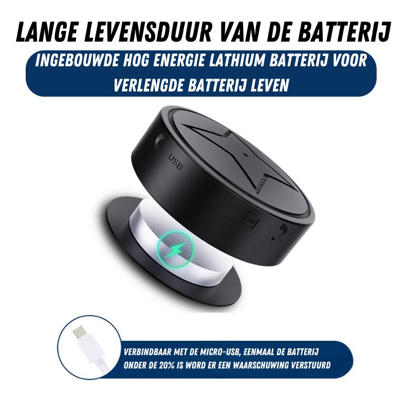 Euroselle UltraTrack | Μαγνητικός μίνι GPS tracker | Εντοπισμός θέσης σε πραγματικό χρόνο και καταγραφή στο cloud | Μπαταρία 500mAh με συναγερμό χαμηλής κατανάλωσης | Διπλή λειτουργία GPS/LBS | Συναγερμός κλοπής και δόνησης | Euroselle