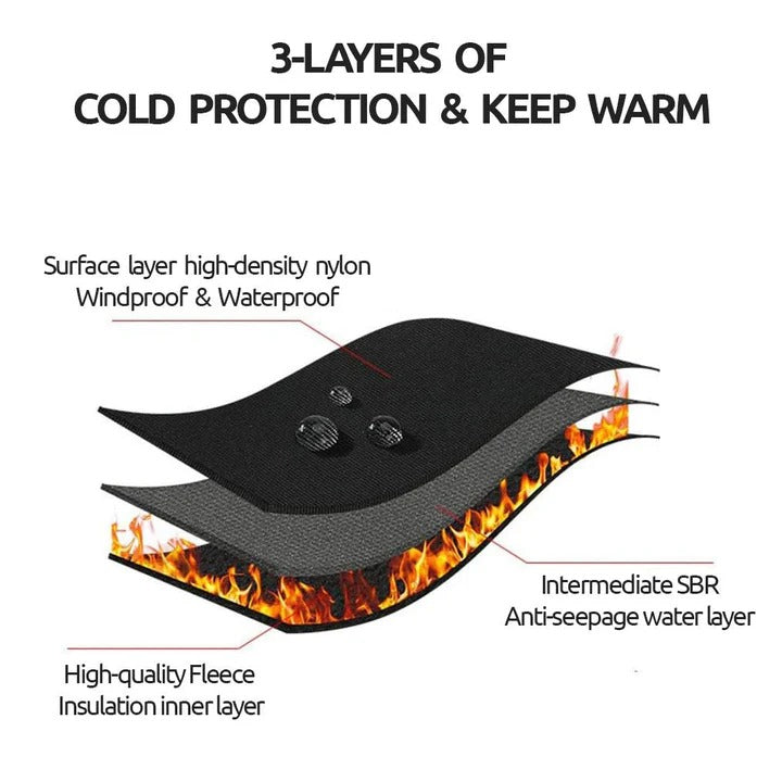 Guantes térmicos calefactables unisex para actividades al aire libre en invierno | Euroselle