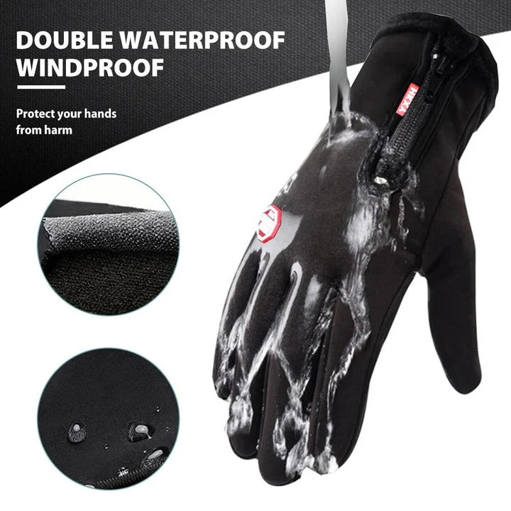 Guantes térmicos calefactables unisex para actividades al aire libre en invierno | Euroselle