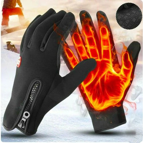 Guantes térmicos calefactables unisex para actividades al aire libre en invierno | Euroselle