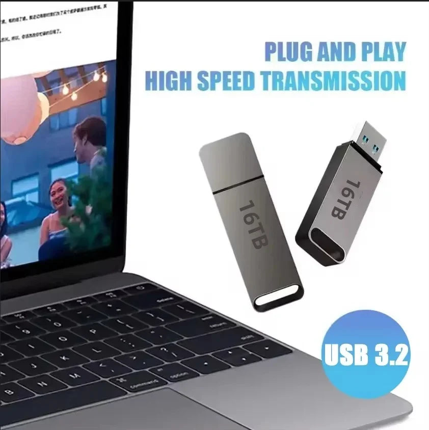 Unitate flash USB 3.2 | Viteză mare, rezistentă la apă și la șocuri, pentru Windows și Mac OS | Euroselle