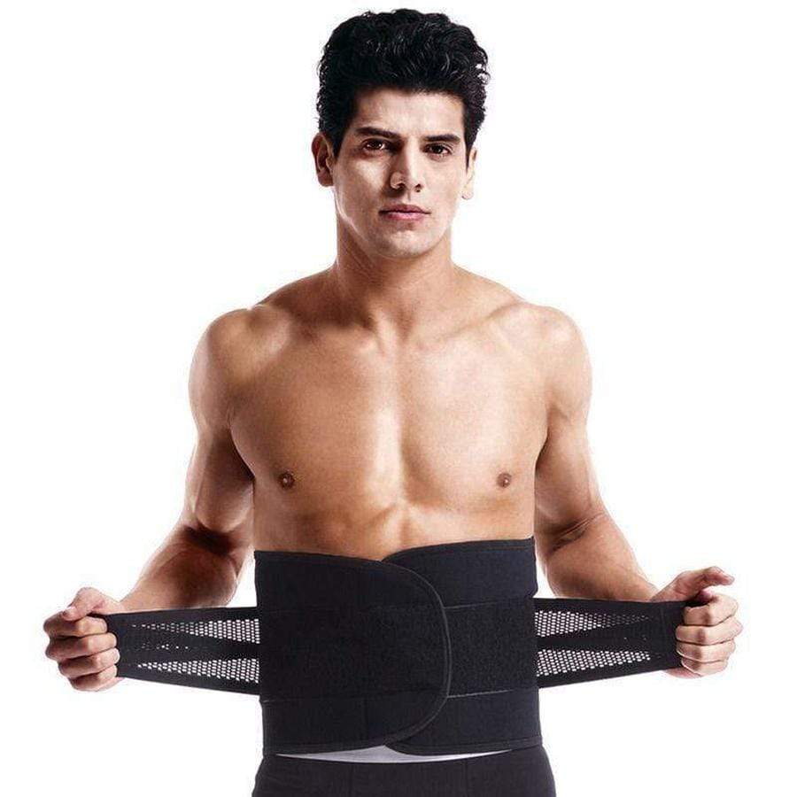 男性用ウエストトレーナー - お腹の脂肪燃焼・シェイプアップ用発汗ベルト | Euroselle