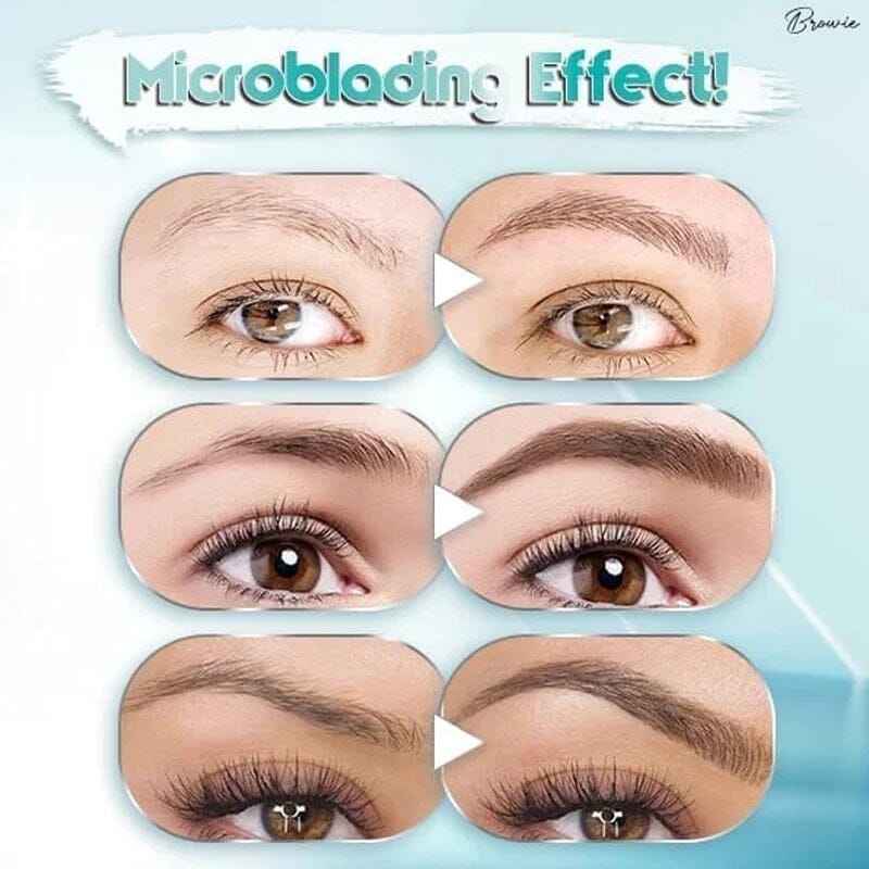 Rotulador de cejas resistente al agua con 4 puntas para un aspecto natural | Euroselle
