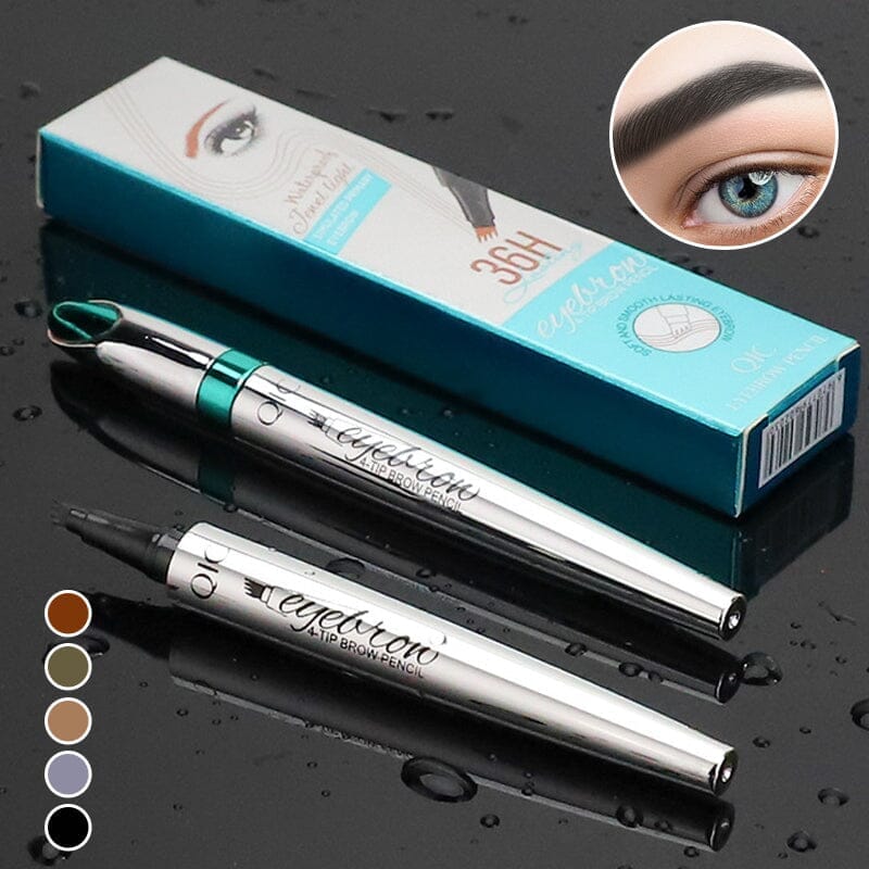Rotulador de cejas resistente al agua con 4 puntas para un aspecto natural | Euroselle