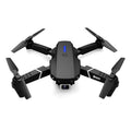 带摄像头的黑色 4K 专业高清摄像头 WIFI FPV 遥控四轴无人机，可折叠直升机 | Euroselle
