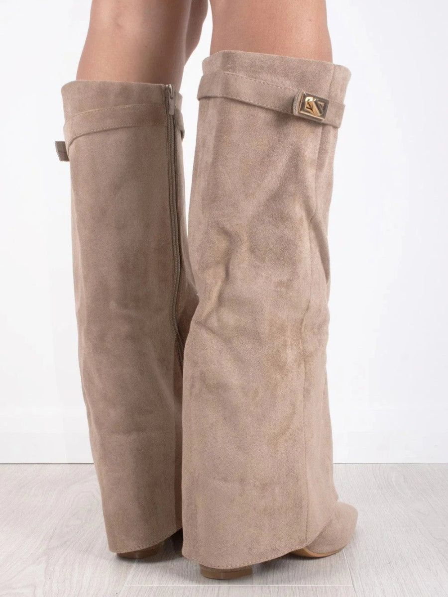 Chaussures en cuir pour femmes avec détails dorés | Port quotidien | Euroselle