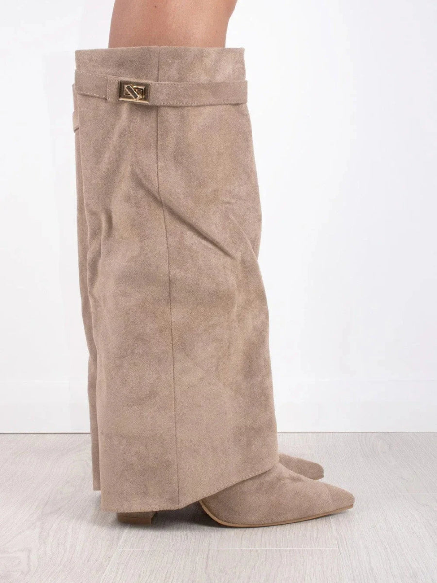 Chaussures en cuir pour femmes avec détails dorés | Port quotidien | Euroselle