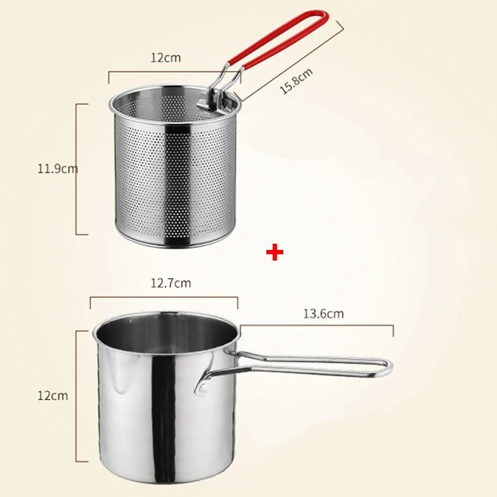 AeroChef Deep Fryer — Compact Design, Anti Scald Handle, Oil Saving