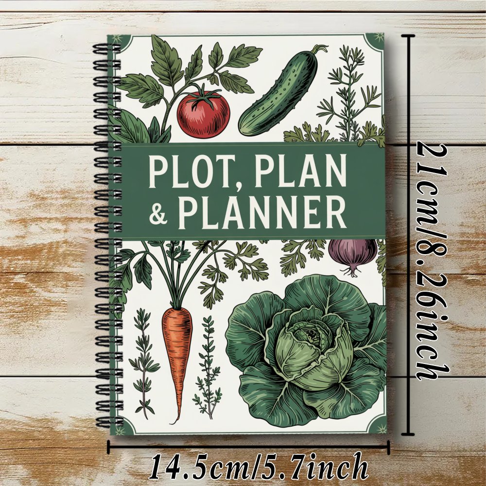 Spiral Garden Planner & Planting Organizer - Euroselle