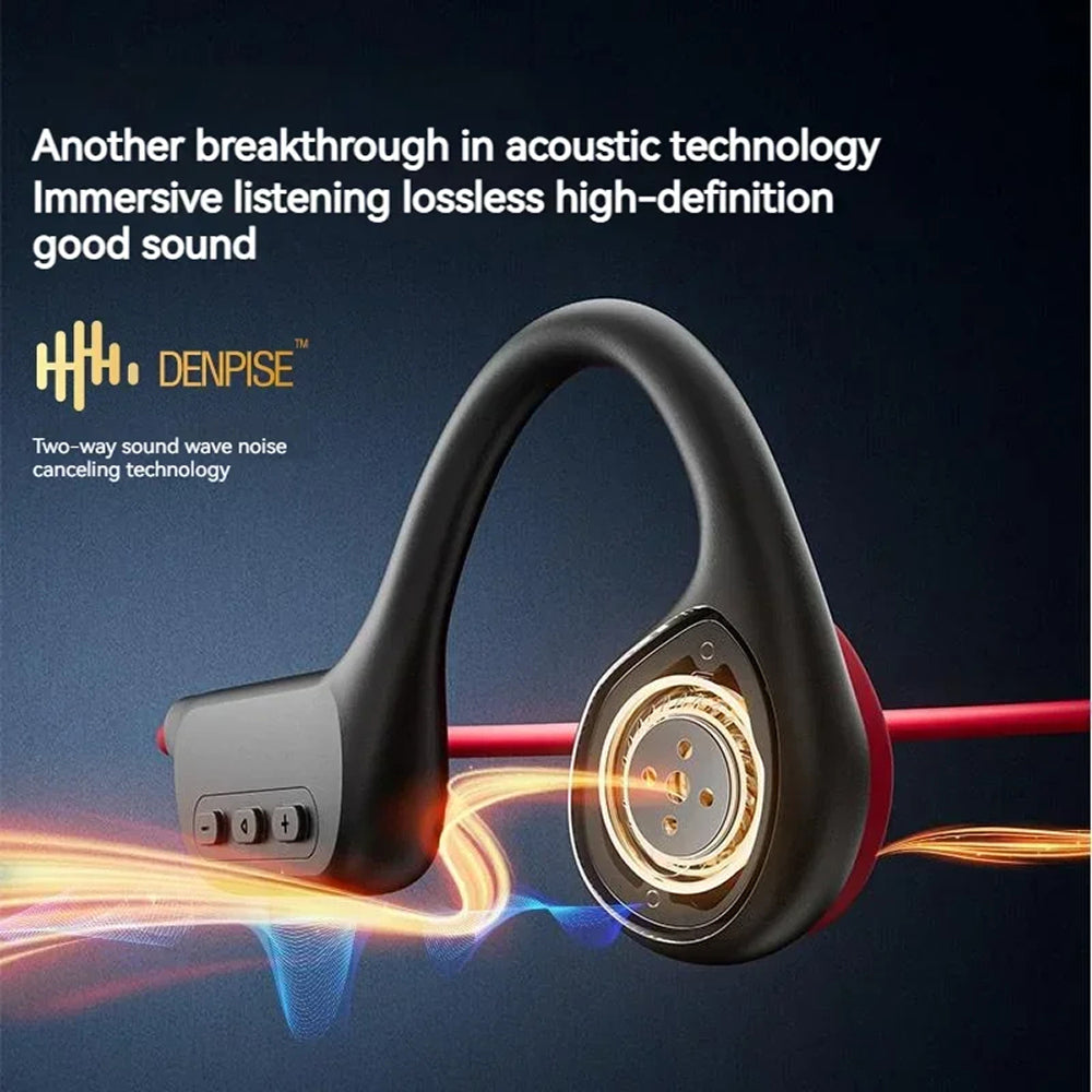 Bone Conduction Swim Headphones — 32GB, IPX8 Waterproof Rating