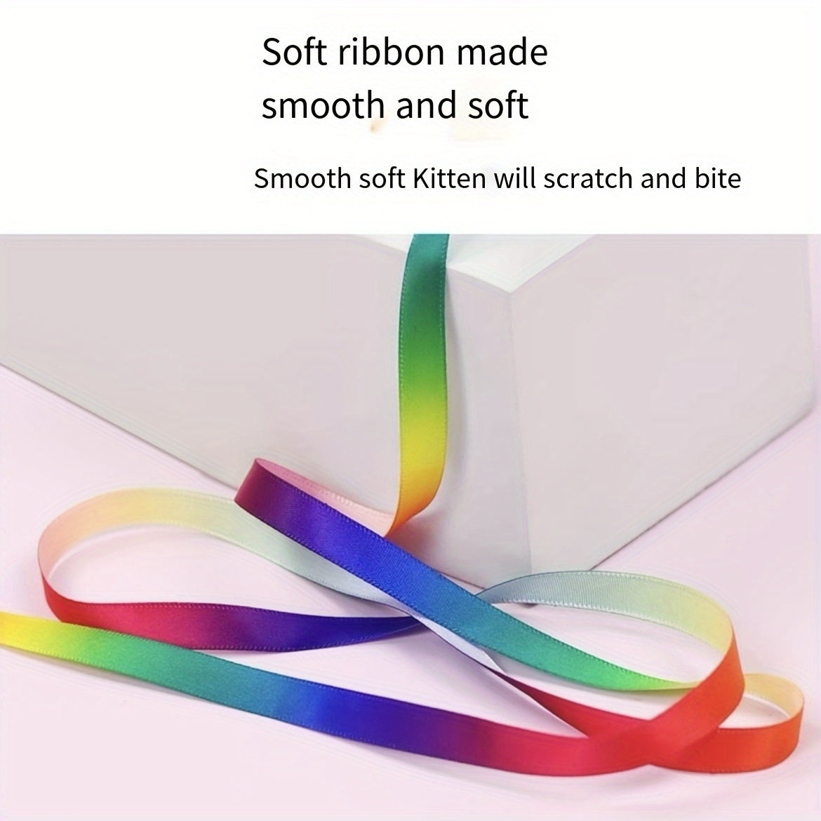 Cute Ribbon Teaser Stick for Engaging Cat Playtime - Euroselle