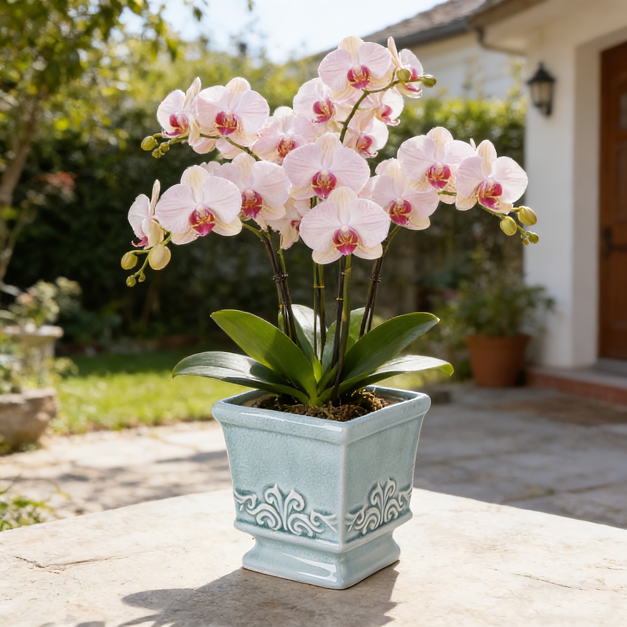 Vintage Ceramic Planter for Elegant Indoor Plant Display - Euroselle