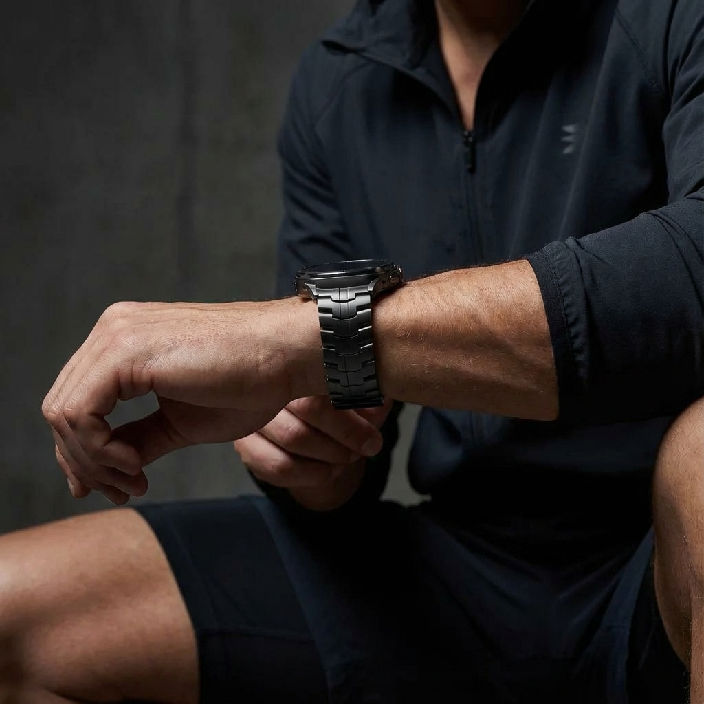 Correa metálica con eslabones para Samsung Galaxy Watch Ultra de 47mm — Ajustable