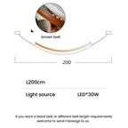 Modern Nordic Belt Chandelier