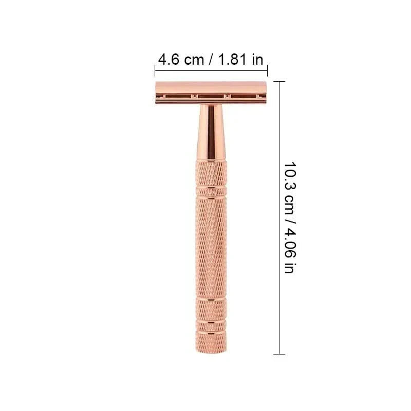 Rasoir de luxe ApexEdge à cinq lames — réseau de lames de précision, rasage soyeux et confortable