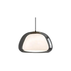 Lunara | Double Glass Dome Pendant Light With Soft Glow