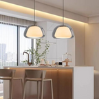 Lunara | Double Glass Dome Pendant Light With Soft Glow