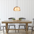 Lunara | Double Glass Dome Pendant Light With Soft Glow