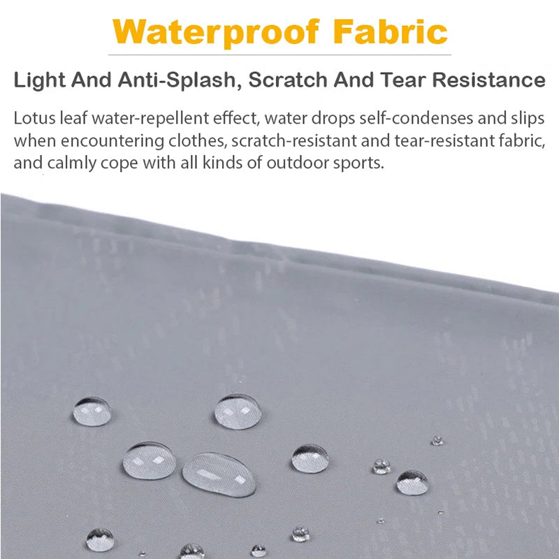 Packable Rain Shell Jacket — UPF 40+ Sun Protection, Quick-Dry
