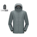 Packable Rain Shell Jacket — UPF 40+ Sun Protection, Quick-Dry