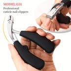 1pc G31 Nail Clippers Ergonomic Long Handle Stainless Steel - Euroselle