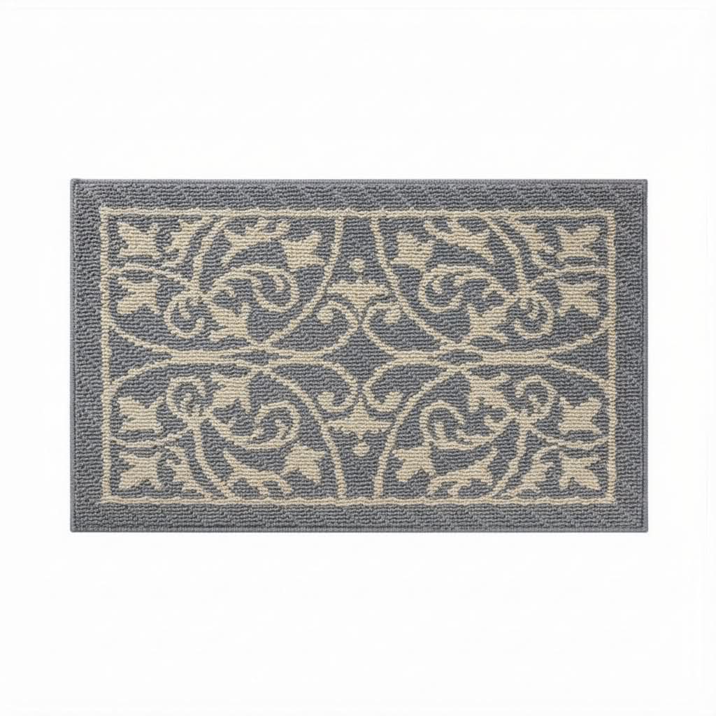 Entryway Mat — Low-Profile Non-Slip Rubber Backing, Washable