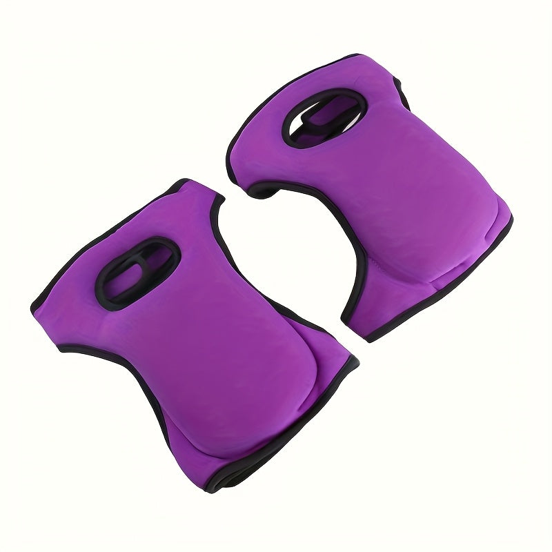 Ergonomische, gepolsterte Knieschoner – verstellbare Riemen, Unterstützung der Gelenke