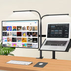 Dual-Tube Clip-On LED Reading Lamp - Euroselle