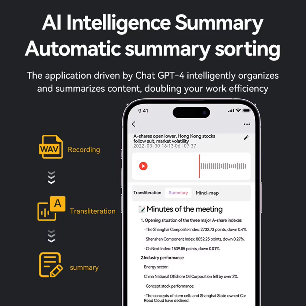 MI-hangrögzítő – valós idejű átirat és 59 nyelvű fordítás