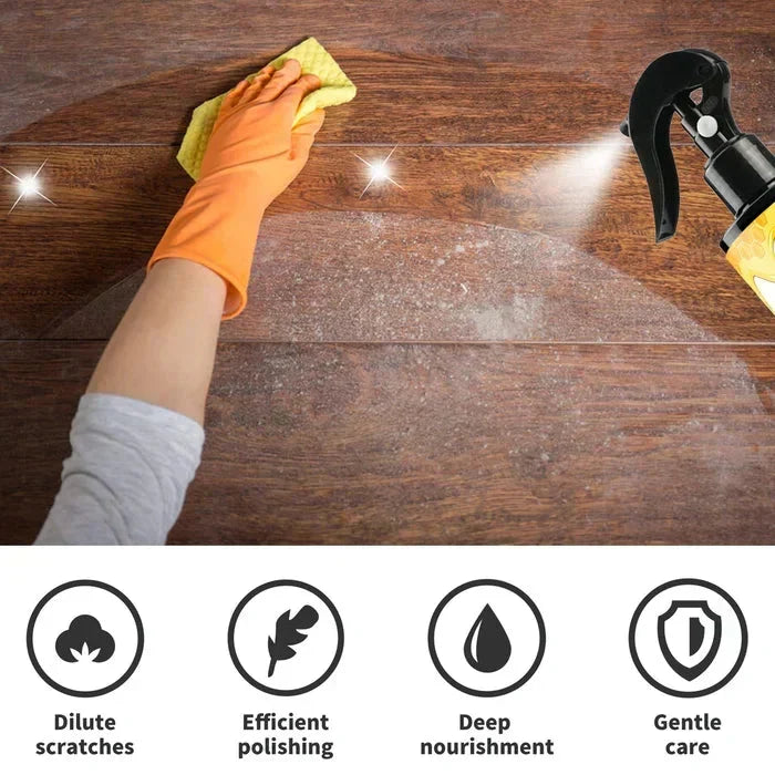 Tiszta méhviaszos bútorápoló spray - fényesítés, lerakódások eltávolítása, nem mérgező