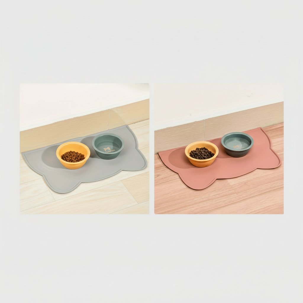 Waterproof Cat & Dog Feeding Tray, Scratch-Resistant & Mess-Free - Euroselle