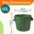 Univerzální sbírka odpadkových pytlů pro zahradu, bazén a domácnost 125L/120L/60L/50L - Euroselle