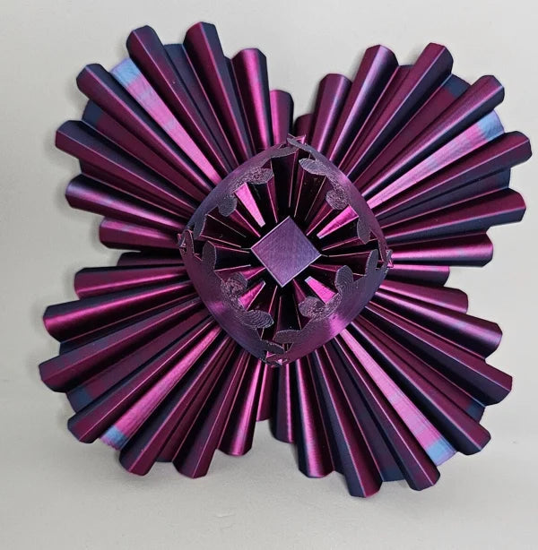 Handlicher Fidget-Würfel — 3D-drehbare Zahnräder, leises sensorisches Spielzeug