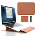 Convertible 11-16 Inch Notebook Case with Adjustable Angle Riser