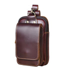 Men's Premium Leather Belt Pouch | Euroselle