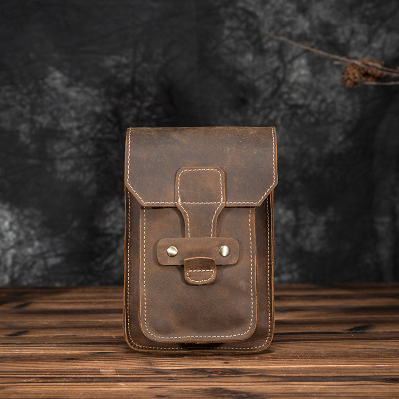Men's Premium Leather Belt Pouch | Euroselle