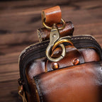 Men's Premium Leather Belt Pouch | Euroselle