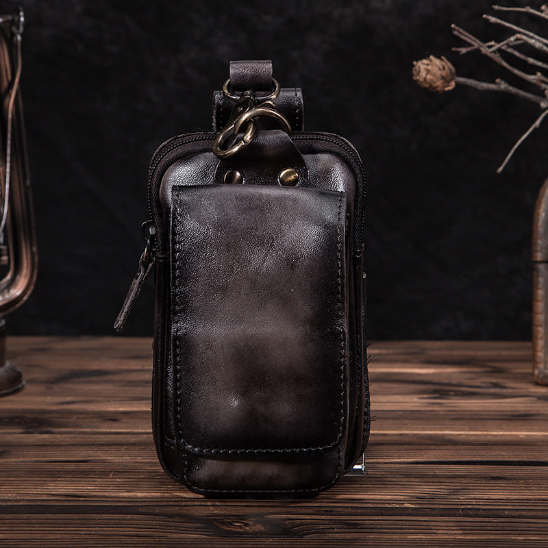 Men's Premium Leather Belt Pouch | Euroselle