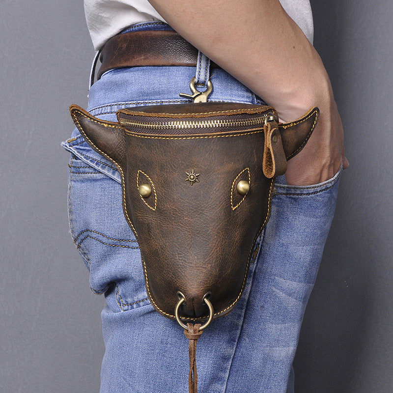 Men's Premium Leather Belt Pouch | Euroselle