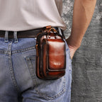 Men's Premium Leather Belt Pouch | Euroselle