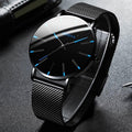 Men's Stainless Steel Quartz Watch - Slim & Modern | Euroselle