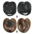 Extensión de cabello sintético con clip de 8 pulgadas — Volumen con pinza de garra segura